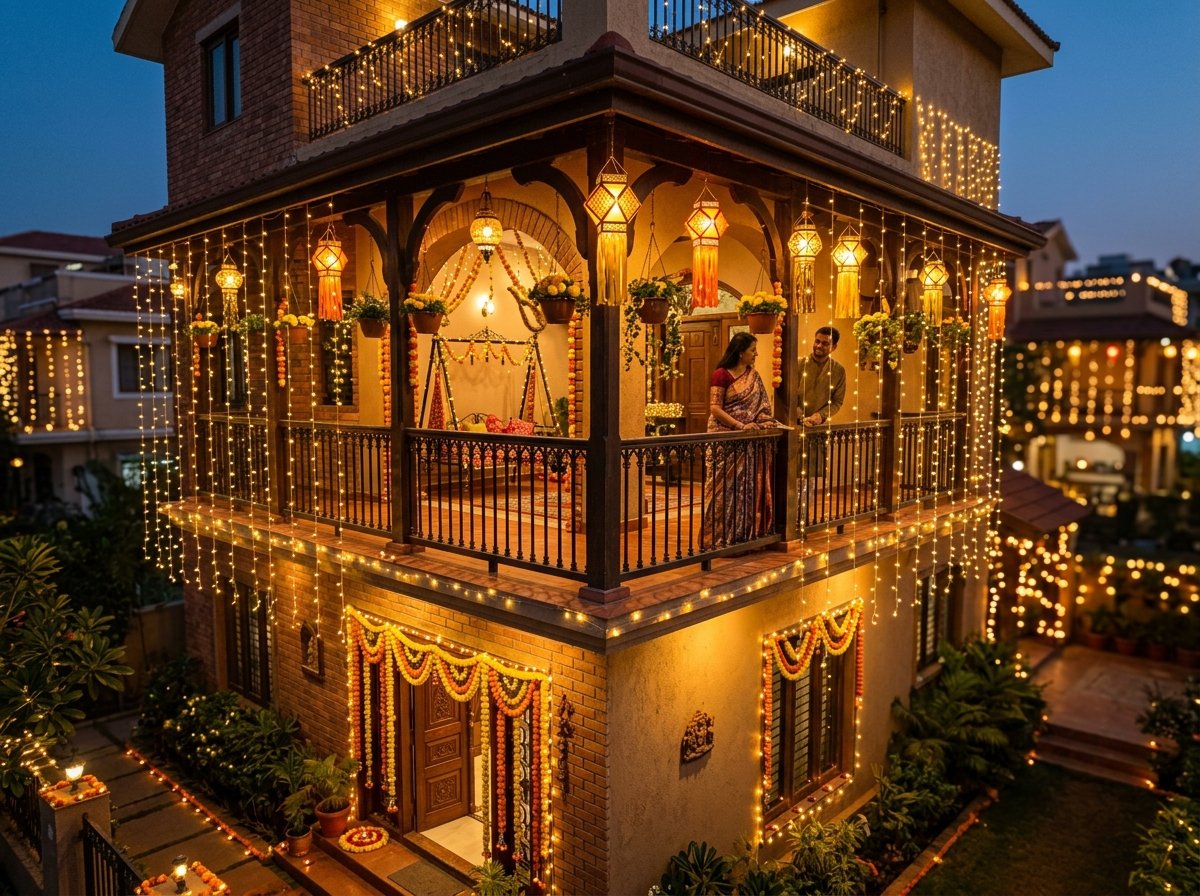 Festival Lights in Delhi