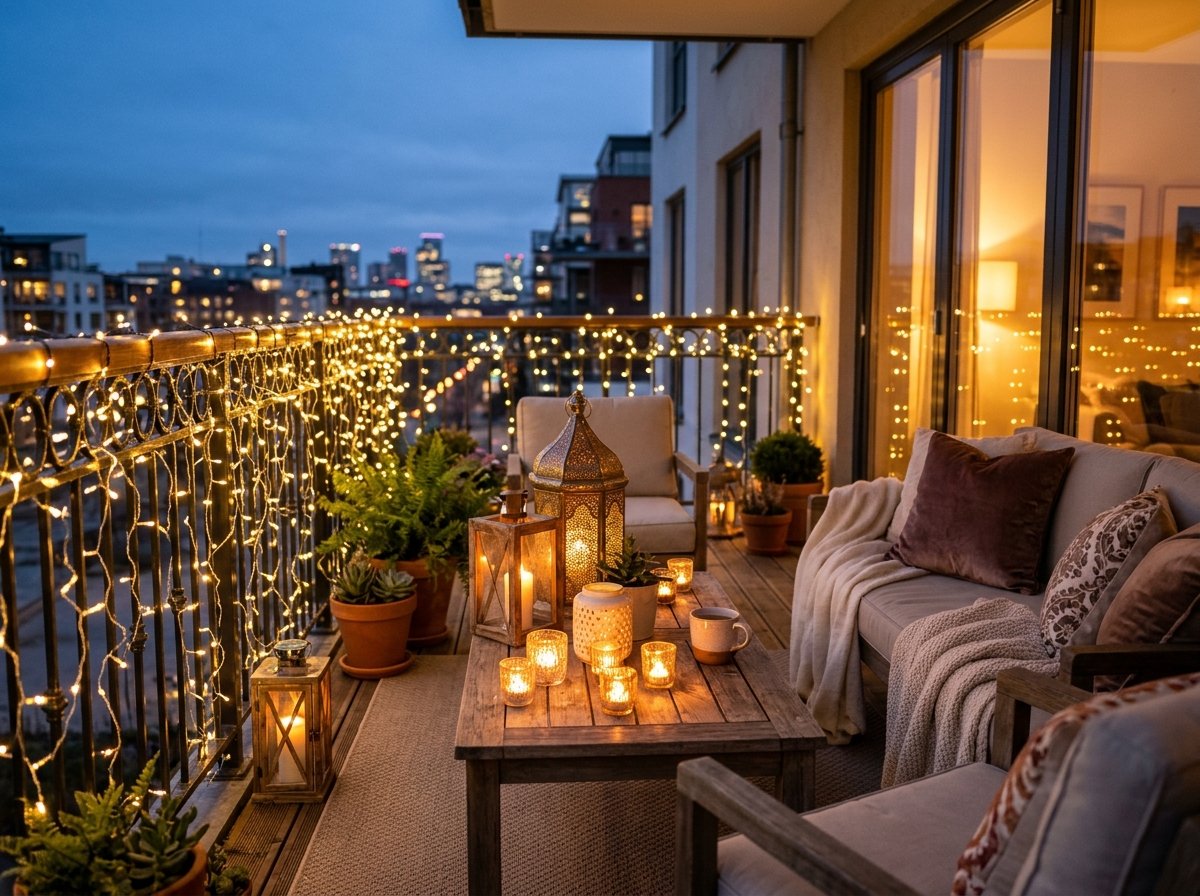 Warm white festive lights