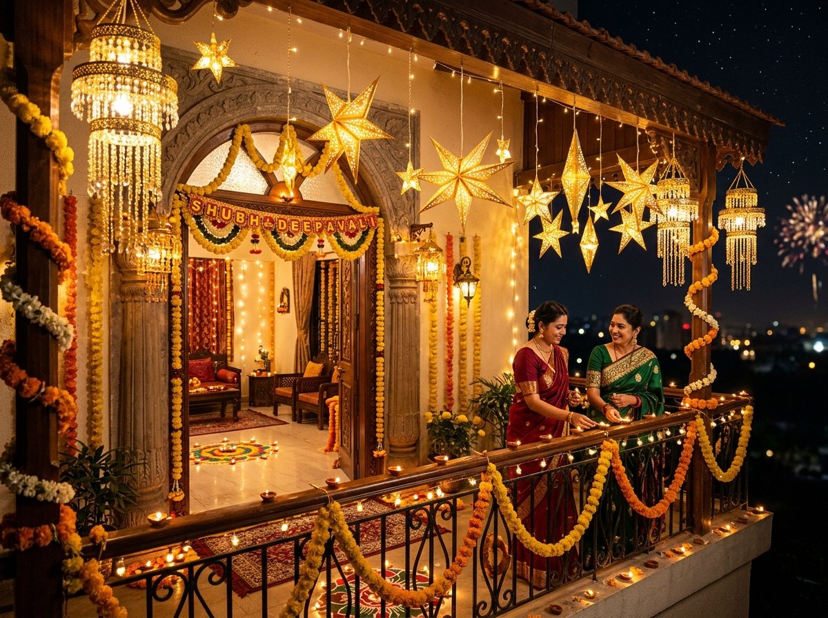 Star Jhumars and Lanterns