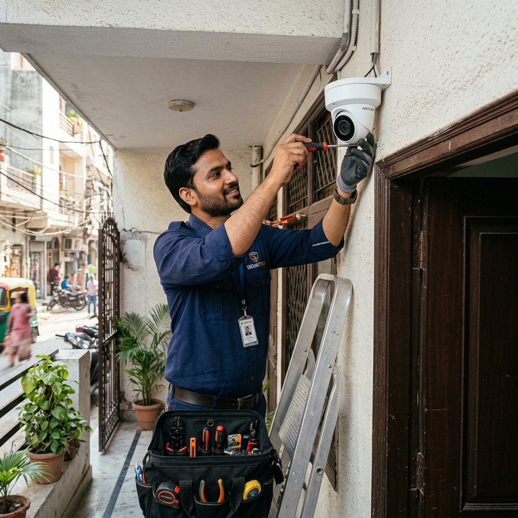 CCTV Camera Installation & Mounting